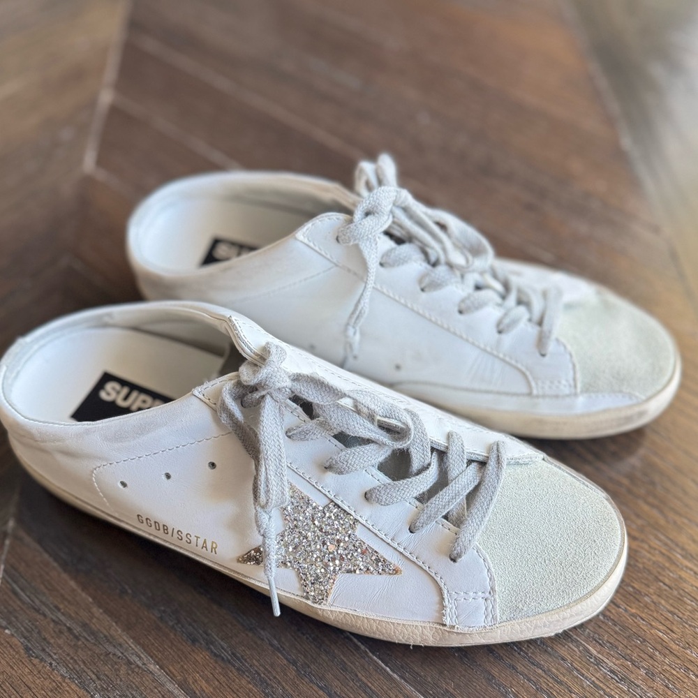 Golden Goose Super Star Sabot Mule Sneakers